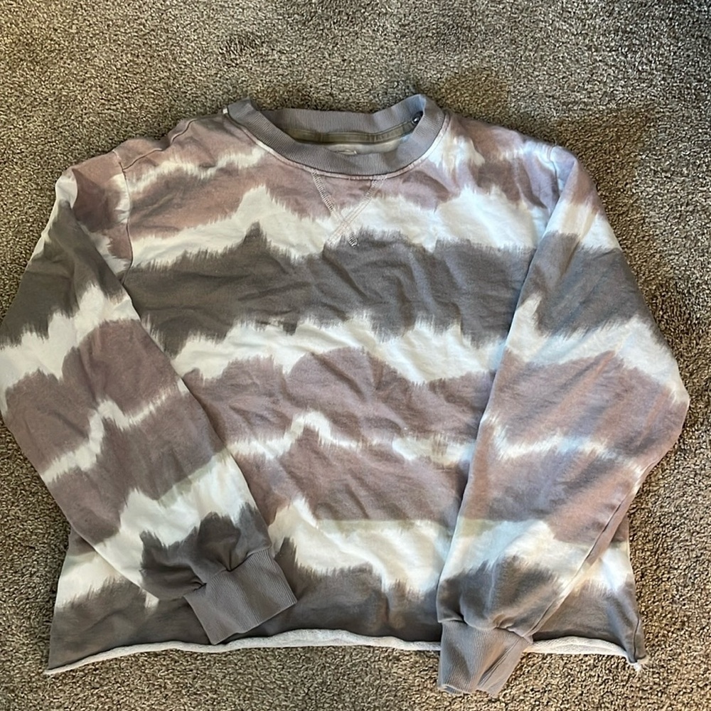 Grey State lightweight sweatshirt